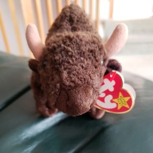 Ty Beanie Baby Roam the Buffalo